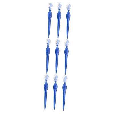MERRYHAPY 9pcs Men Eyebrow Trimmer Stainless Steel Razor for Eyebrows Ingrown Hair Remover Women Beauty Tools Portable Makeup Accessories