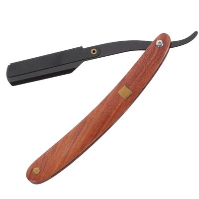 TOVINANNA Men Shaving Razor Manual Razor for Men Beard Straightener Beard Shaper Vintage Metal Hair Shaper