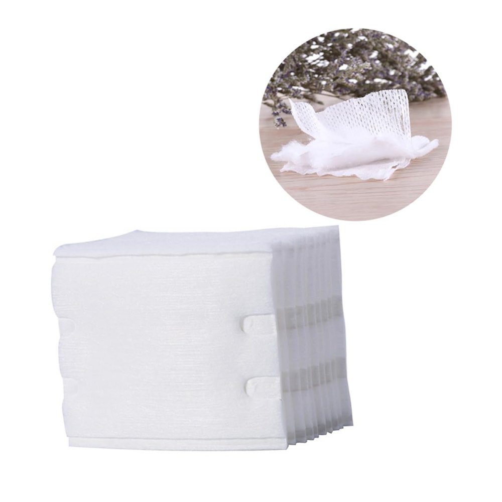 Baluue 220pcs Cotton Makeup Pads Double-Sided Facial Cotton Rounds for Makeup Removal and Skin Care Soft and Skin-Friendly for Toner and Lotion Application