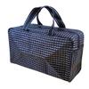 NOLITOY 1pc Portable Multifunctional Bath Shower Bag Toiletry Organizer for Travel Swimming Fitness and Bathroom Accessories Black Mesh Design view 1