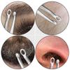 Gogogmee Stainless Steel Nose Hair Trimmer with Round Head Design Gentle and Nose Hair Tweezers for Men and Women Durable and Lightweight Grooming Tool view 3