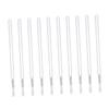 FOYTOKI 100pcs Disposable Lip Liner Brushes Plastic Handle Nylon Bristles for Smooth Lip Makeup Application for Professionals and Makeup Enthusiasts White Color view 2