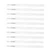 FOYTOKI 100pcs Disposable Lip Liner Brushes Plastic Handle Nylon Bristles for Smooth Lip Makeup Application for Professionals and Makeup Enthusiasts White Color view 4