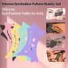 Eyeshadows Stencils Eyeliners Silicone Pad Eyeliners Stencils Eyeshadows Applicators Guide Tool For Makeup view 4