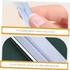 FOYTOKI 6pcs Stainless Steel Eyebrow Razor for Women Dual-use Facial Hair Shaver Sliding Cover for Eyebrow Trimming and Fine Hair Removal view 2
