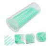 FOYTOKI 100pcs Eyelash Brush Kit Lash Swabs Micro Brush Applicators Mascara Adhesive Clean False Lashes view 2