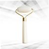 FOYTOKI Ergonomic Metal Pole Jade Face Roller Portable Facial Massage Tool for Thin Face view 4