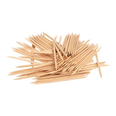 FOYTOKI 200pcs Double-sided Cuticle Pusher and Nail Art Wood Sticks Multifunctional Beauty Tool for Manicure and Pedicure Lightweight and Easy to Use for Nail Care and Dead Skin Removal