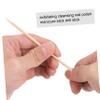 FOYTOKI 200pcs Nail Sticks Double-sided Manicure Accessory for Nail Care for Cuticle Removal and Polish Cleaning Portable Manicure Tool for Home and Salon Use view 3
