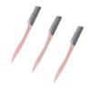FOYTOKI 3pcs Elegant Eyebrow Razor for Women Stainless Steel Face Trimmer Compact for Makeup Bag view 1