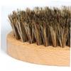 FOYTOKI Oval Shape Beard Brush with Boar Bristles Natural Beech Handle Beard Grooming Tool for Men view 4