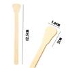 FOYTOKI 100pcs Disposable Wax Stirring Sticks for Waxing Waxing Rods for Hair Removal Beauty Supplies for Women and Girls Easy to Use Depilatory Waxes view 2