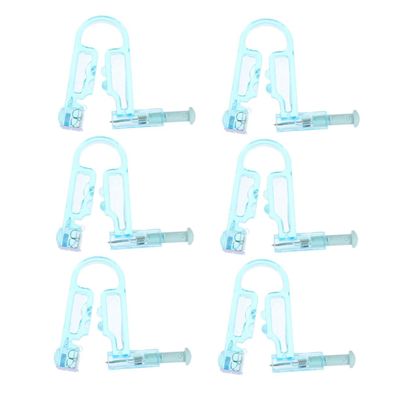 FOYTOKI 6pcs Low-pain Ear Piercing Device Disposable Ear Piercing Tool Accessory Painless Piercer Easy to Operate