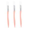 FOYTOKI 3pcs Eyebrow Trimmer Scissors Stainless Steel Eyebrow Razor Set for Women Men Pink Handle for Makeup Shaping view 1