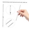 FOYTOKI Blackhead Extraction Tool with Storage Case Silver Acne Needles for Facial Cleansing for All Skin Types Includes Mirror for Easy Use view 4