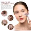 FOYTOKI Handheld Facial Massage Roller Jade and Rose Quartz Skin Lifting Tool for Daily Use Enhances Blood Circulation Promotes Healthy Skin Moms and Daughters view 4