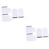 MERRYHAPY 8pcs Paraffin Wax Gloves and Booties for Moisturizing Hand and Feet Care for Soft Skin and Nourishment and Material view 1