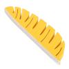 2Pcs Makeup Brushes Drying Rack Leaf Shape Multipurpose Makeup Brush Dryer Holder Stand with Strong Adhesive Makeup Brushes and Tools (Yellow) view 2