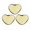 3Pcs Heart Shaped Facial Cleansing Pad Women Soft Washable Reusable Makeup Removal Face Cleansing Cloth for Home Travel Makeup Remove Face Wash Puff view 1