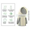 Bieqiair Foot Soaking Bath Bucket Foot Bath Portable Travel Thermal Insulation Multifunctional Foldable Foot Soaking Bucket with Handle(Beige) view 3