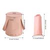 Bieqiair Foldable Foot Soaking Bag High Deep Portable Foot Bath Goddess Foot Wash Basin Insulated Soaking Bucket Constant Temperature(Pi nk) view 2