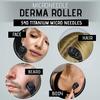 Boolavard Derma Roller Microneedle Roller for Face with 3 Different Size(0.2mm, 0.25mm, 0.3mm) Beard Roller, Hair Face Skin Micro Needle Face Roller Scalp Roller view 2