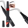 2025 New Magic Eyebrow Pencil, 3D Waterproof Microblading Eyebrow Pencil Contouring Pen for Perfect Brows, Get Natural, Fine Strokes with the 4-Tip Precise Brow Pen (A1 - Black) view 1