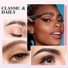 2025 New Magic Eyebrow Pencil, 3D Waterproof Microblading Eyebrow Pencil Contouring Pen for Perfect Brows, Get Natural, Fine Strokes with the 4-Tip Precise Brow Pen (A1 - Black) view 2