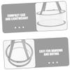 FRCOLOR 2pcs Skin-friendly Makeup Puff Drying Basket Hanging Drying Net for Cosmetics view 2