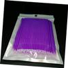 Baluue Micro Applicator Brush Eyelash Swabs 100pcs Non-linting Sanitary Makeup Tools for Lash Extension Removal Nail Art Crafting view 2