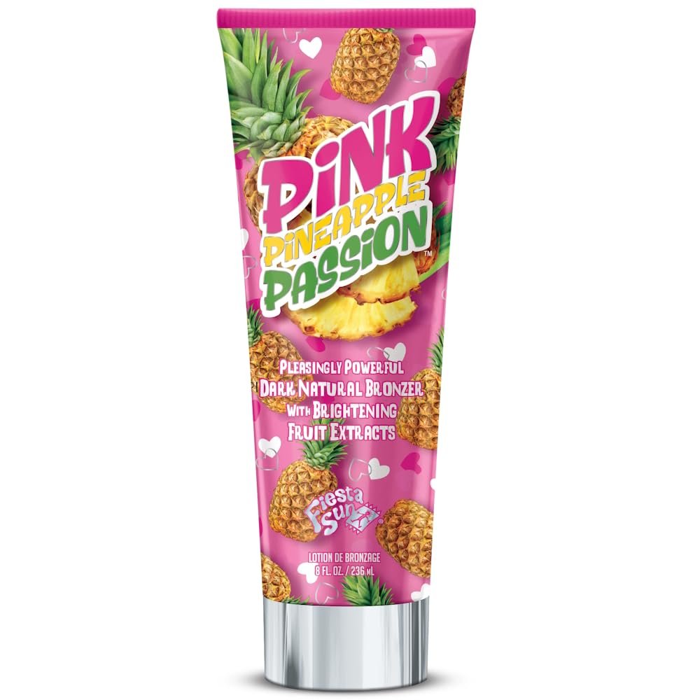 Fiesta Sun Pink Pineapple Passion Powerful Dark Natural Bronzer 8oz