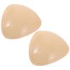 WRITWAA 2pcs Silicone Breast Patch Reusable Adhesive Soft and Comfortable for Women Chest Pads Invisible Chest Pads view 1