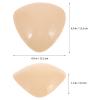 WRITWAA 2pcs Silicone Breast Patch Reusable Adhesive Soft and Comfortable for Women Chest Pads Invisible Chest Pads view 3