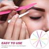 FOMIYES Eyebrow Trimming Knife Portable Eyebrow Shaping Tool for Women Lightweight and Easy to Use for Travel Precision Trimming view 2