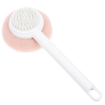 Baluue Plastic Bath Brush Handle for Scrubbing Portable Exfoliating Shower Brush for Gentle Body Cleansing for Daily Use and Relaxation
