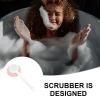 Baluue Plastic Bath Brush Handle for Scrubbing Portable Exfoliating Shower Brush for Gentle Body Cleansing for Daily Use and Relaxation view 4
