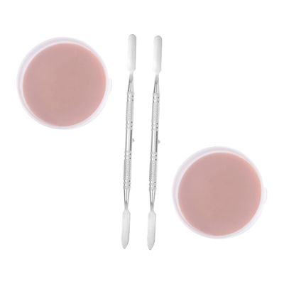 FOMIYES 2pcs Special Effects Scar Wax for Halloween Fake Bruise Scars Makeup Skin Wax Kit Tools Professional Makeup for Halloween Costumes