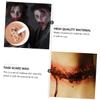 FOMIYES 2pcs Special Effects Scar Wax for Halloween Fake Bruise Scars Makeup Skin Wax Kit Tools Professional Makeup for Halloween Costumes view 3