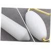Baluue 1pc Natural White Jade Roller for Face Massage Lightweight Facial for Skin Care Reduces Puffiness and Relieves Migraines for Home Use and Travel view 4