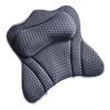 Didiseaon Bathtub Pillow Suction Cups for Comfortable Neck Support Ergonomic Bath Rest for Spa and Soaking Tub Breathable and Quick-Dry Design for Relaxing Bathing Experience view 1