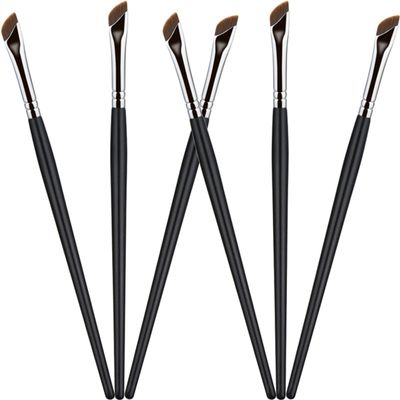 Baluue 6pcs Makeup Brush Angled Brush for Professional Beginner Easy Application