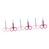 minkissy 6pcs Eyebrow Trimming Tools Stainless Steel Scissors for Precise Grooming Portable Design for Eyebrow Nose Hair and Facial Hair Care for Home and Travel Use view 1