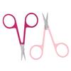 minkissy 6pcs Eyebrow Trimming Tools Stainless Steel Scissors for Precise Grooming Portable Design for Eyebrow Nose Hair and Facial Hair Care for Home and Travel Use view 3