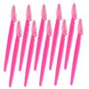 Didiseaon 10pcs Portable Eyebrow Trimmer Eyebrow Easy to Use for Travel Hard Material Non-Slip Grip view 1