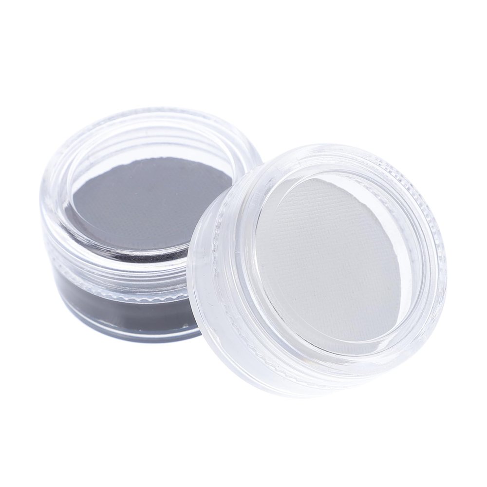 Didiseaon 2pcs Special Effects Face Body Paint Kit Cosplay Makeup Wax for Halloween Easy to Apply Water-based for Clown Skeleton and Ghost Looks
