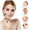Baluue Jade Facial Scraping Plate and Roller Set Care Tool for Facial Massage and Relaxation for and Wellness Routine view 3