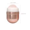 Didiseaon Natural Jade Beauty Roller Facial Massager Rolling Jade Ball Neck Care Aging Skincare view 2