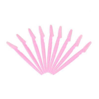 TOVINANNA 30pcs Stainless Steel Eyebrow Razors Portable Trimmers Facial for Women Makeup Tool