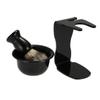 FRCOLOR Ganized Shaving Stand Set Shave Brush Kits Acrylic Stand Bowl for Gentle Shaving view 1