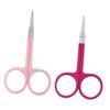 Didiseaon 6pcs Stainless Steel Eyebrow Trimmers Curved Scissors Tool for Eyebrow Grooming and Facial Hair Removal Lightweight and Easy to Use for Home Travel view 3